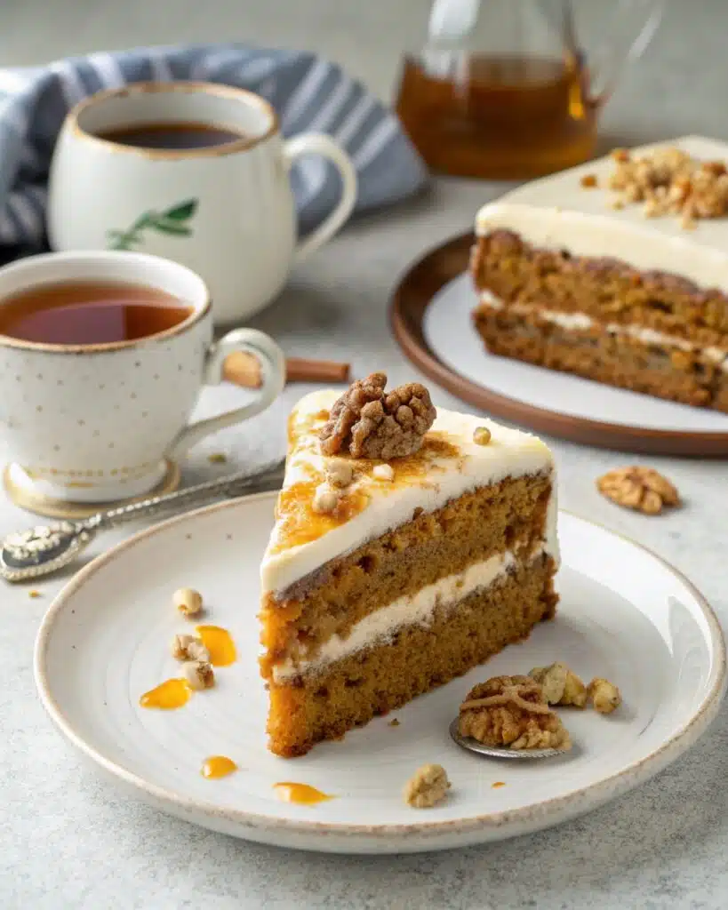 serving carrot cake recipe