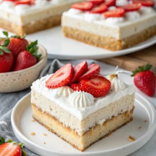 soaking vegan tres leches cake