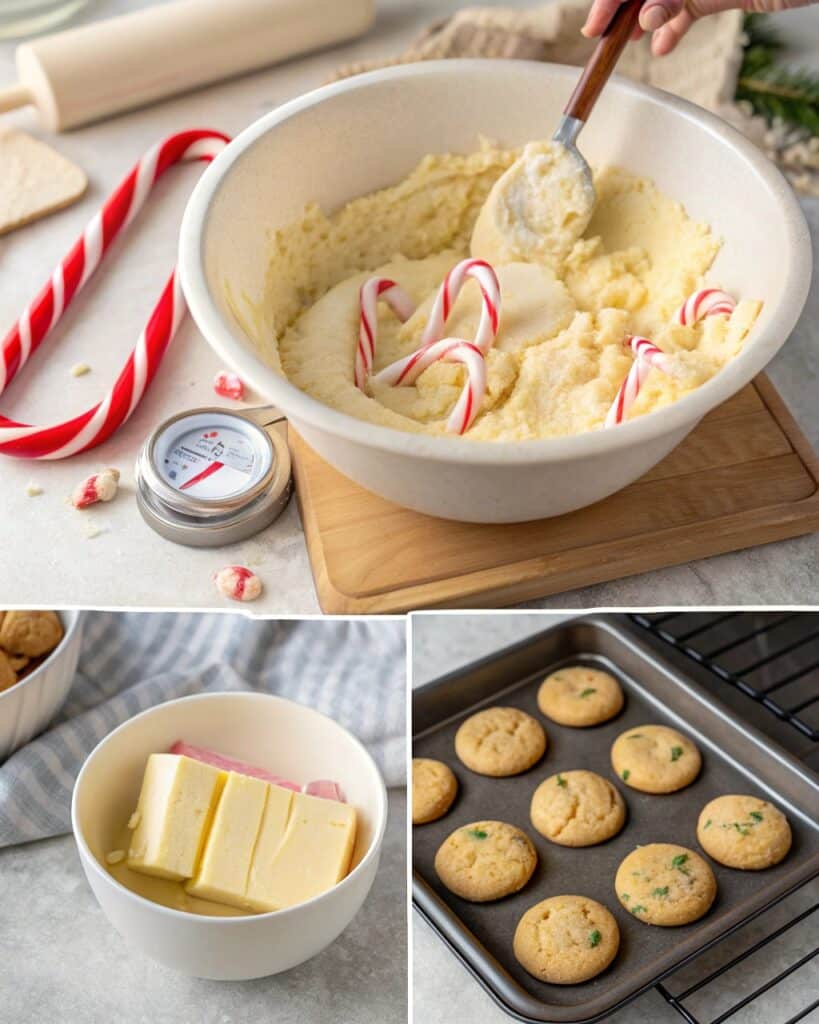 image of mixing butter and sugar in a bowl image