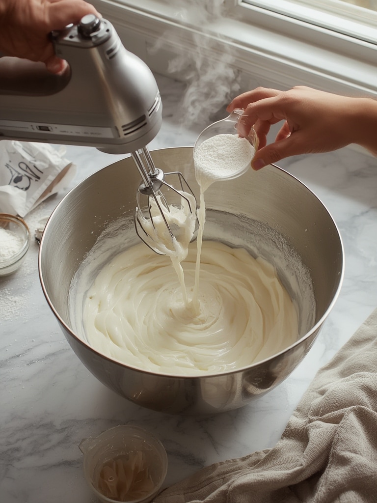Black Forest Cake - cooking process
