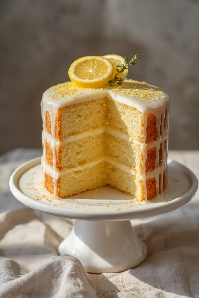Lemon Chiffon Cake