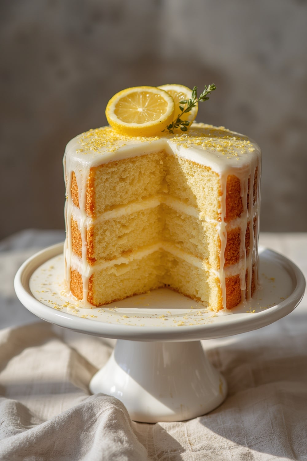 Lemon Chiffon Cake