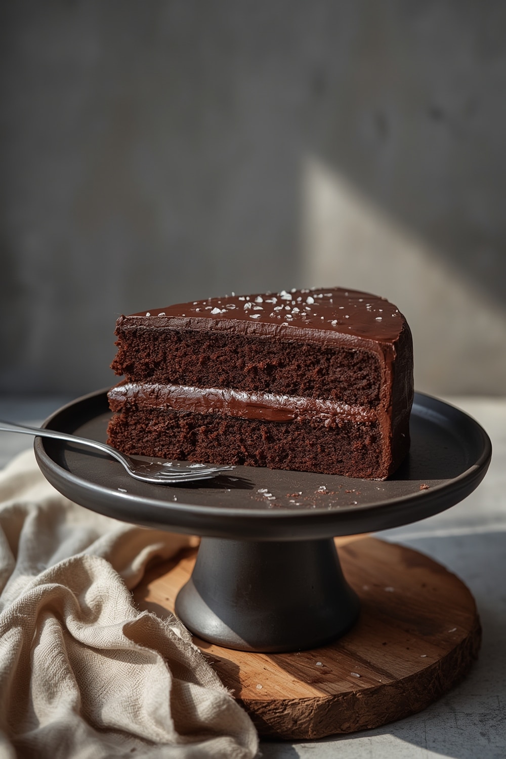 moist chocolate fudge cake