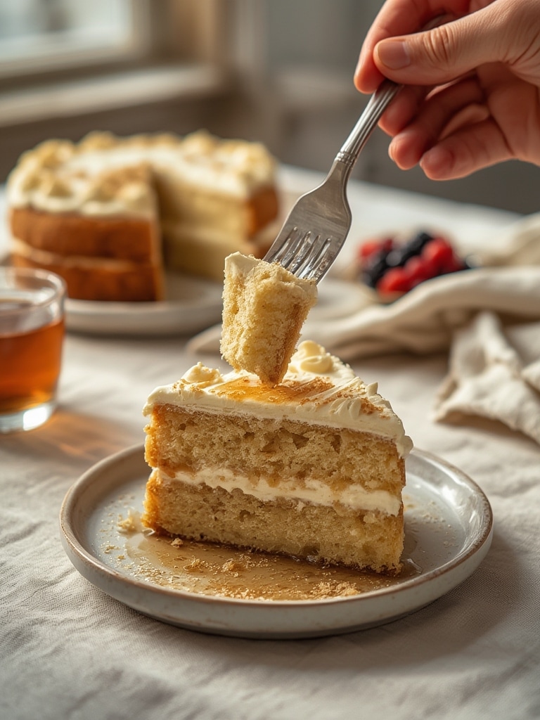 moist vanilla birthday cake