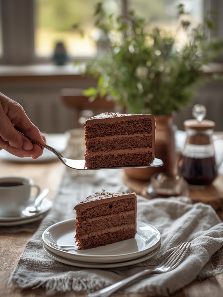 triple chocolate mousse cake