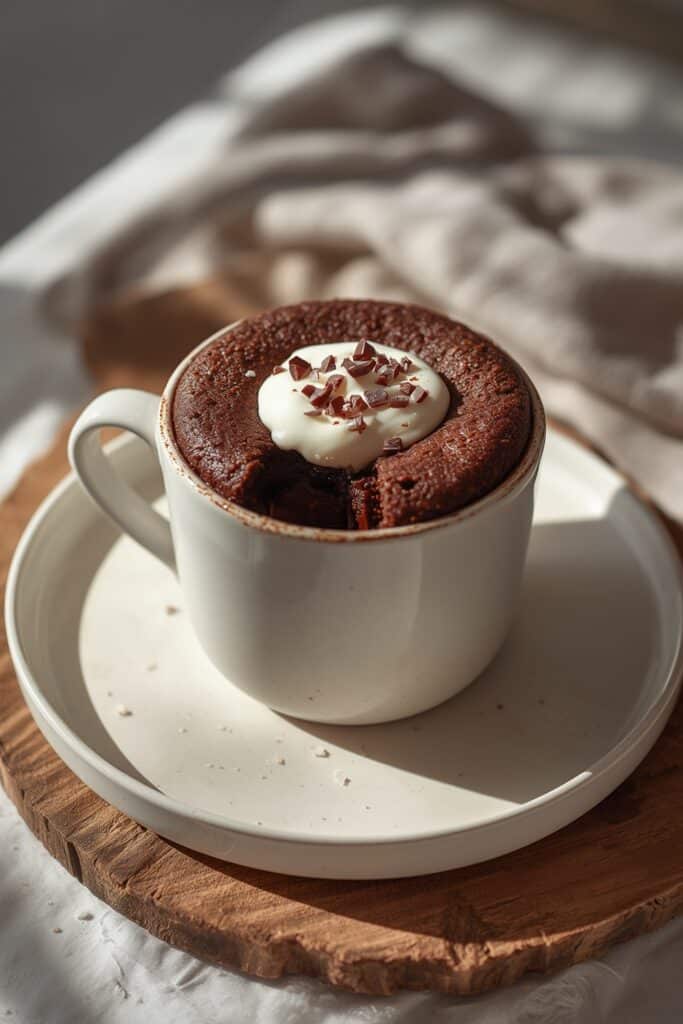 vegan protein mug cake