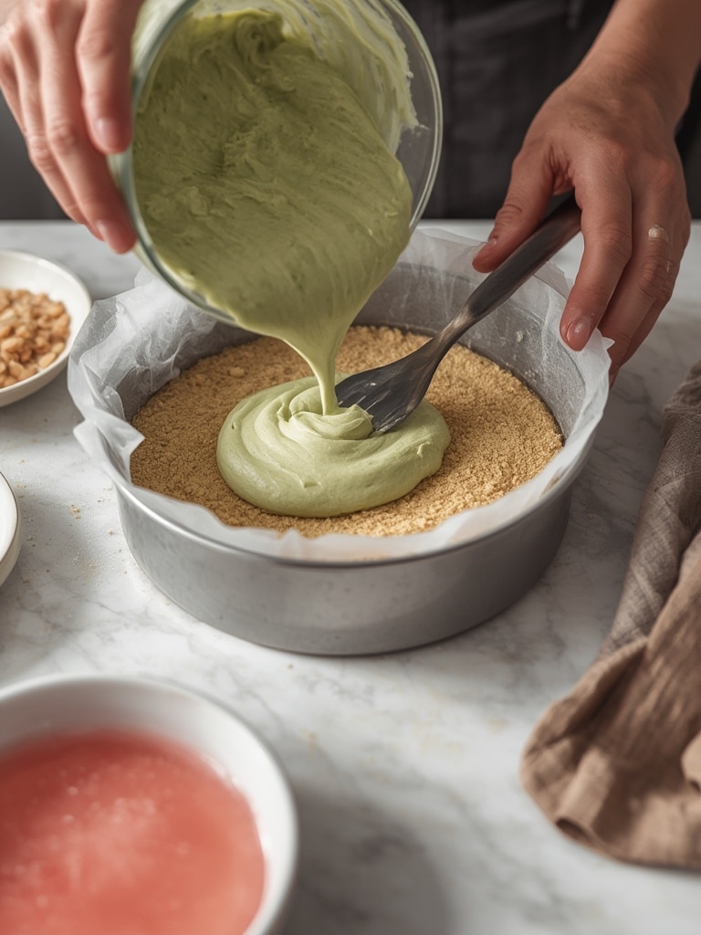 Watermelon Matcha Cloud Cake: Delicious 90-Minute Recipe For Summer Celebrations 3 watermelon matcha cloud cake - cooking process