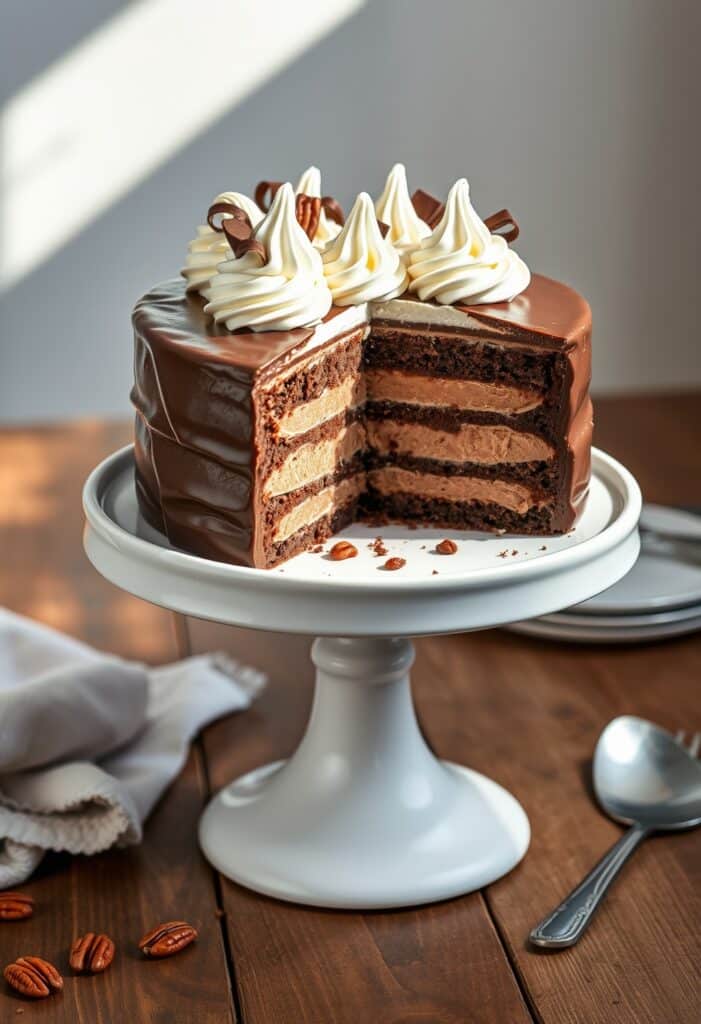 chocolate ice cream cake