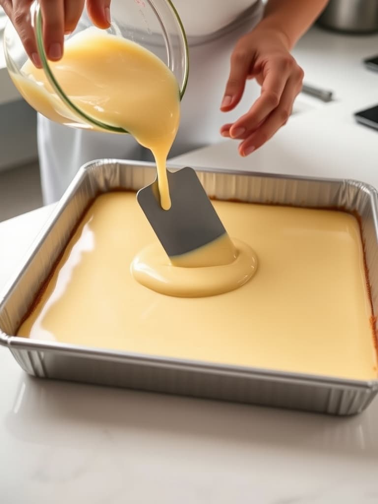 Creme Brulee Strawberry Cake: Delicious 90-Minute Recipe That Impresses Guests 3 creme brulee strawberry cake - cooking process