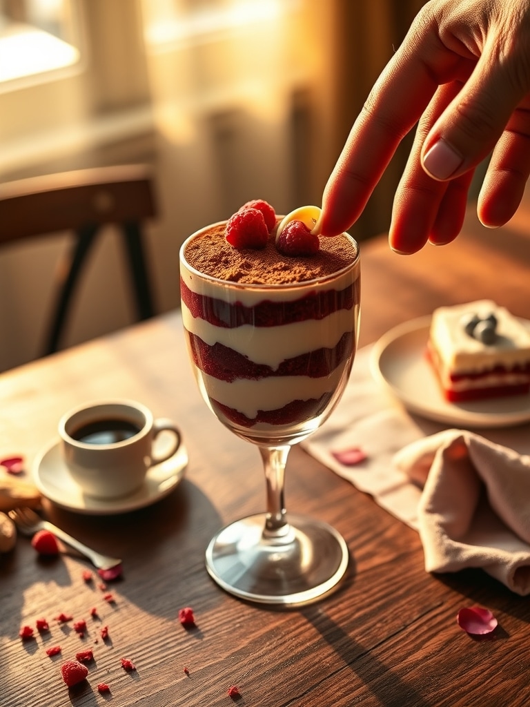 Red Velvet Tiramisu: Best Homemade Recipe for an Stunning Make-Ahead Dessert 15 red velvet tiramisu - serving suggestion