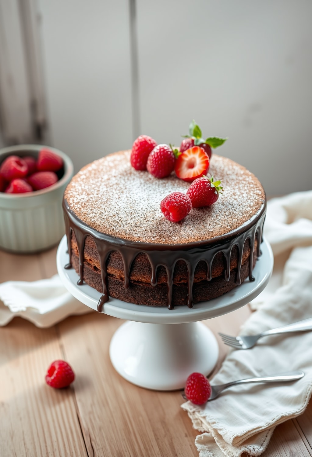 skinny chocolate cake