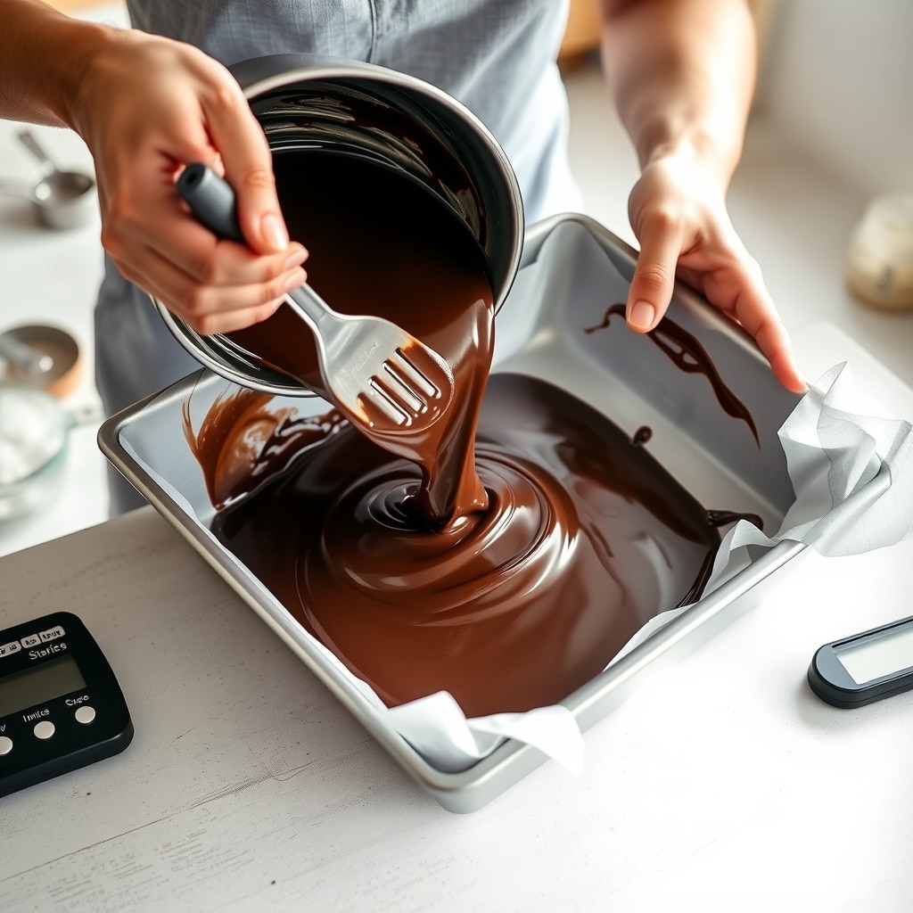 Texas Sheet Cake Recipe: Delicious 40-Minute Recipe for Crowd-Pleasing Potlucks 5 texas sheet cake recipe- cooking process