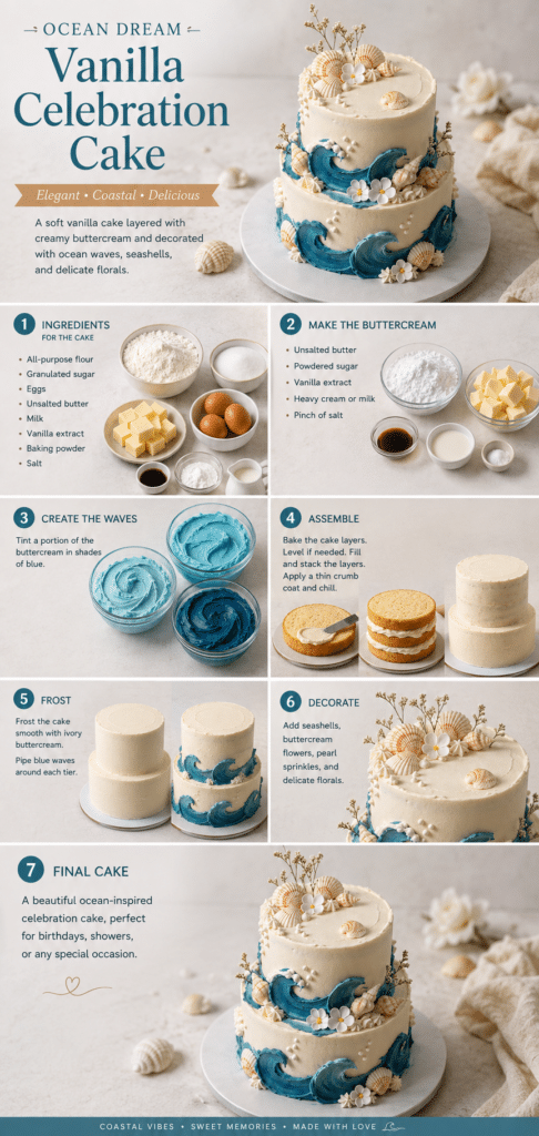 Easy Ocean-Themed Birthday Cake Recipe 4 5397a65b ebb5 43dc adc4 4c2e291bd871