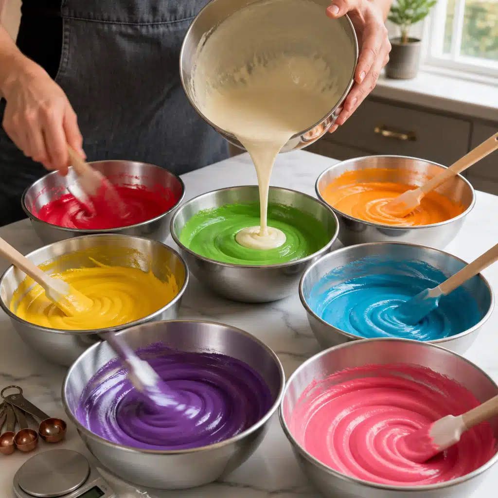 Rainbow Cake Recipe: Easy 3-Hour Recipe For Parties And Celebrations 4 rainbow cake recipe - cooking process