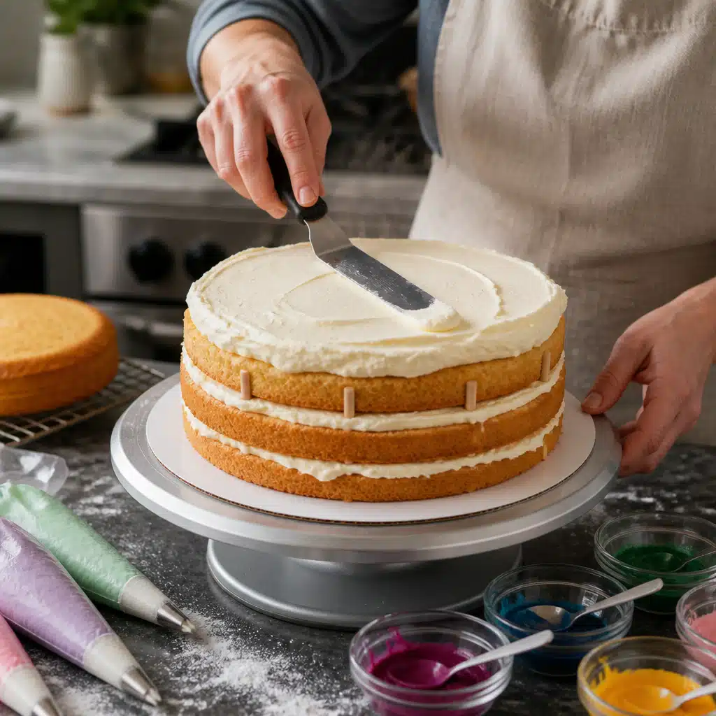 Unicorn Cake Ideas: Easy 2-Hour Recipe That Kids Love 4 unicorn cake ideas - cooking process