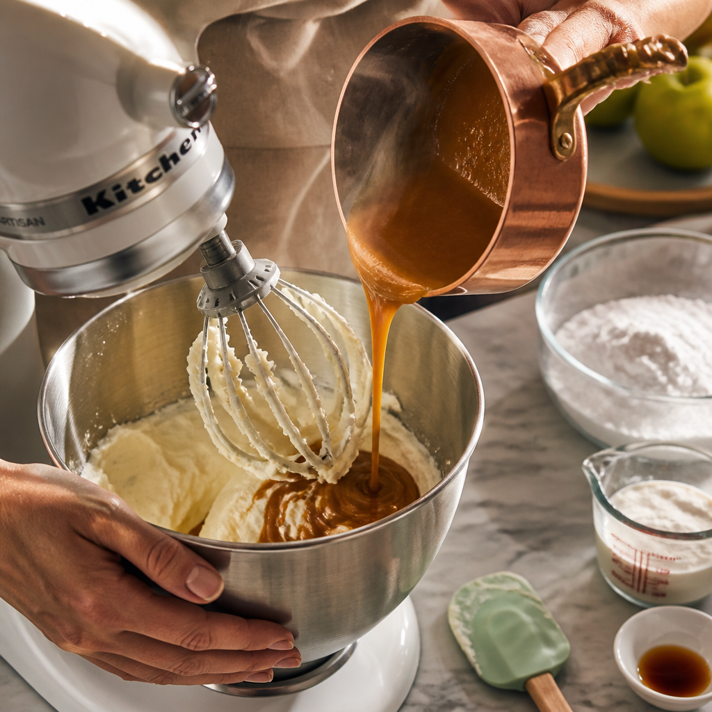 Caramel Apple Dip Recipe - cooking process