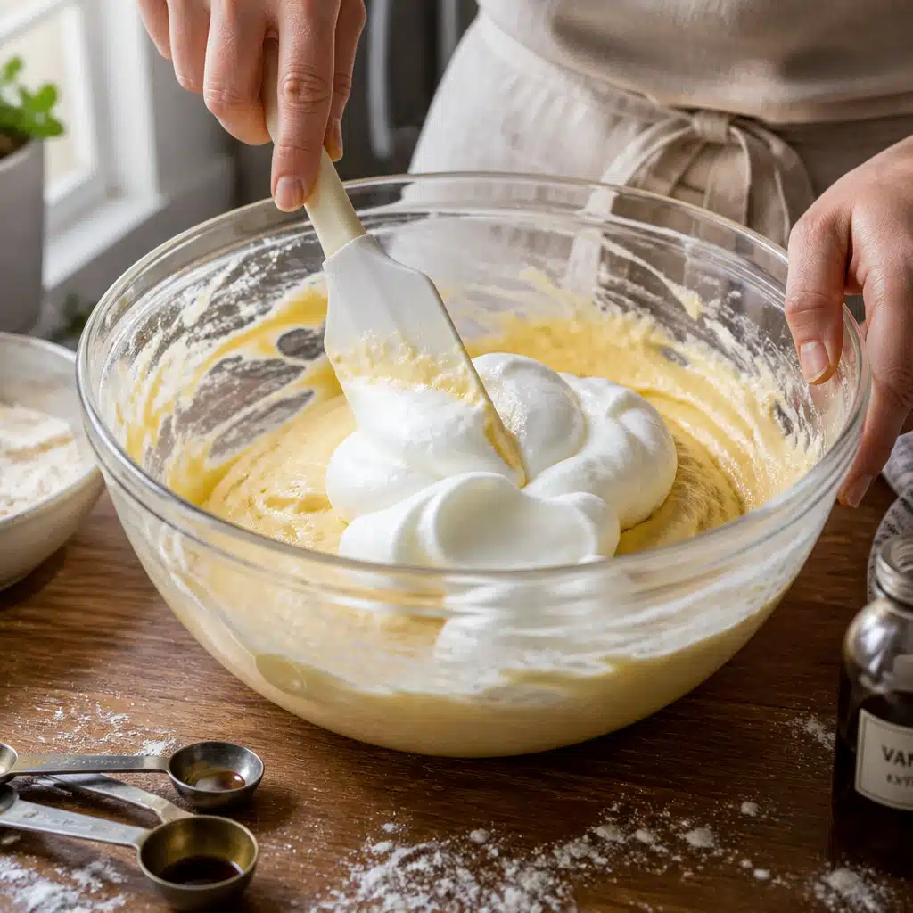 High Protein Vanilla Cake: Delicious 30-Minute Recipe For Busy Weeknights 4 high protein vanilla cake - cooking process
