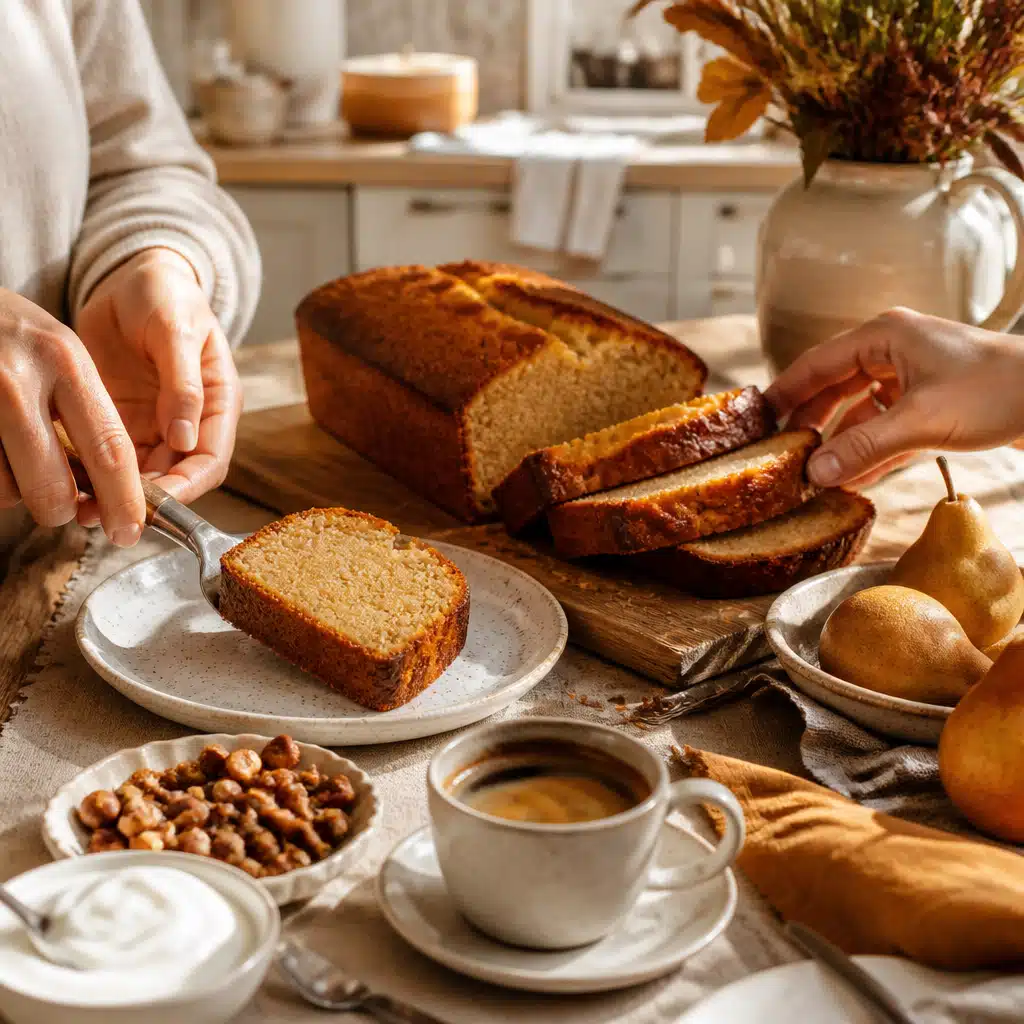 Brown Butter Cake Recipe: Delicious 60-Minute Recipe For Everyday Indulgence 3 brown butter cake recipe - serving suggestion