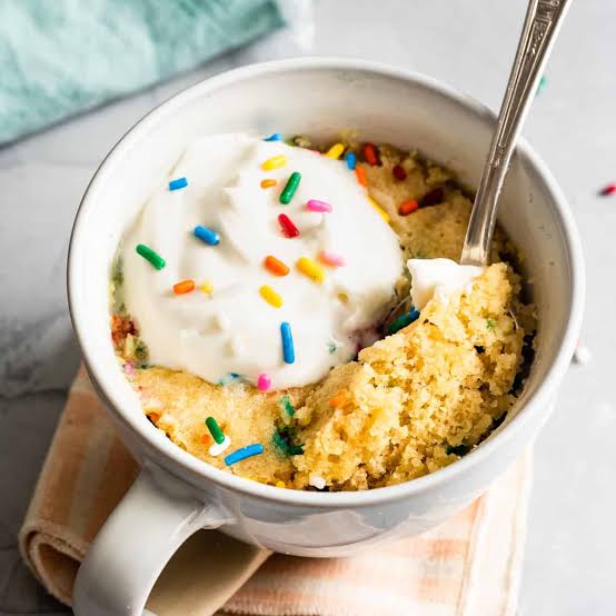 vanilla mug cake