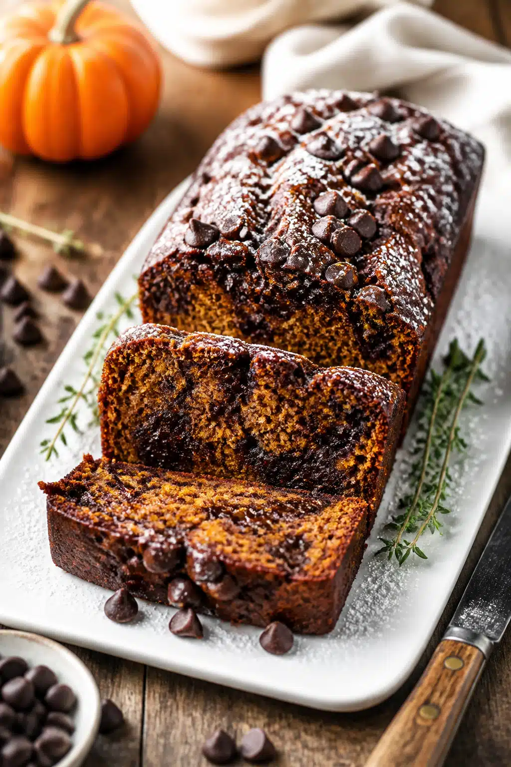 Chocolate Pumpkin Bread