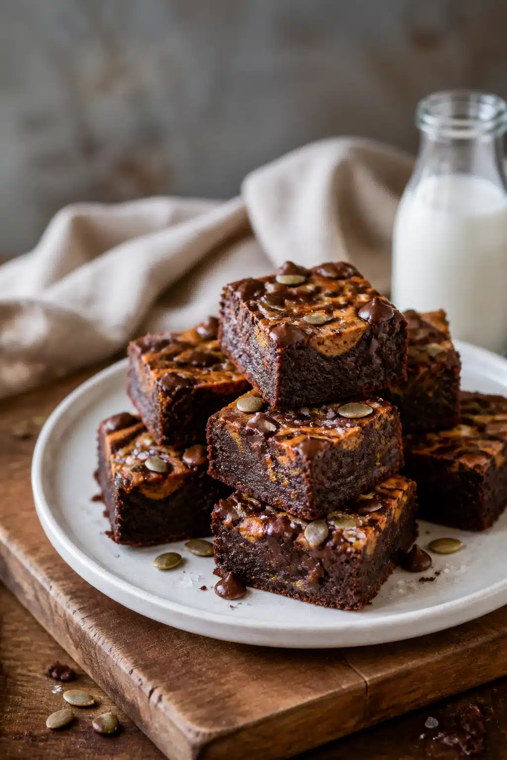 Pumpkin Brownies
