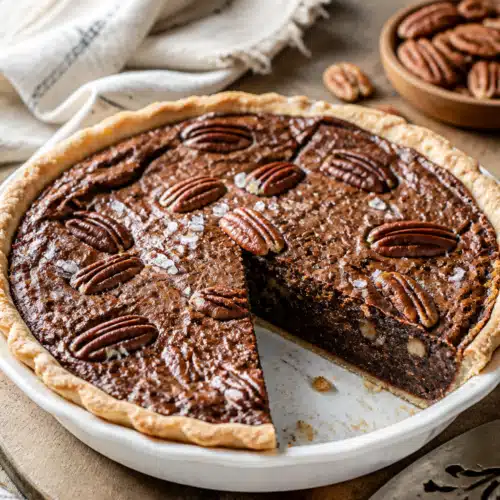 Chocolate Pecan Pie: Easy 50-Minute Recipe for Holiday Entertaining 1 Chocolate Pecan Pie
