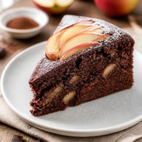 Chocolate Apple Cake: Delicious 20-Minute Recipe For Busy Weeknights 2 Chocolate Apple Cake