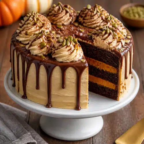 Pumpkin Espresso Chocolate Cake: Delicious 1-Hour Recipe For Cozy Fall Gatherings 5 Pumpkin Espresso Chocolate Cake