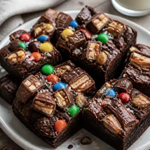 Chocolate Candy Bar Brownies
