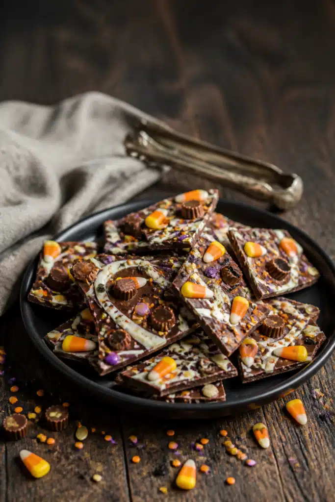 Halloween Chocolate Bark