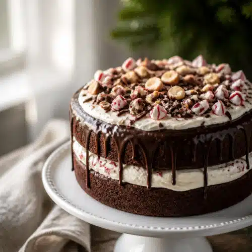 Peppermint Chocolate Cake: Delicious 1.5-Hour Recipe For Holiday Parties 5 Peppermint Chocolate Cake