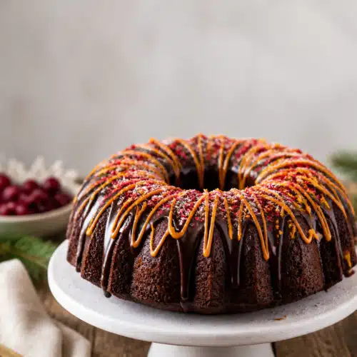 Christmas Chocolate Bundt Cake: Easy One-Bowl Recipe for Holiday Parties 5 Christmas Chocolate Bundt Cake