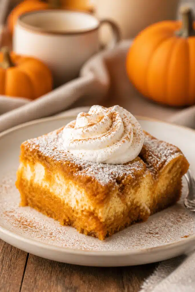 Pumpkin Spice Gooey Cake