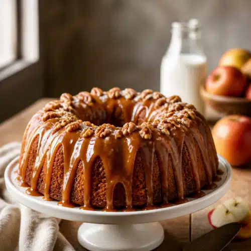 Apple Pecan Cake
