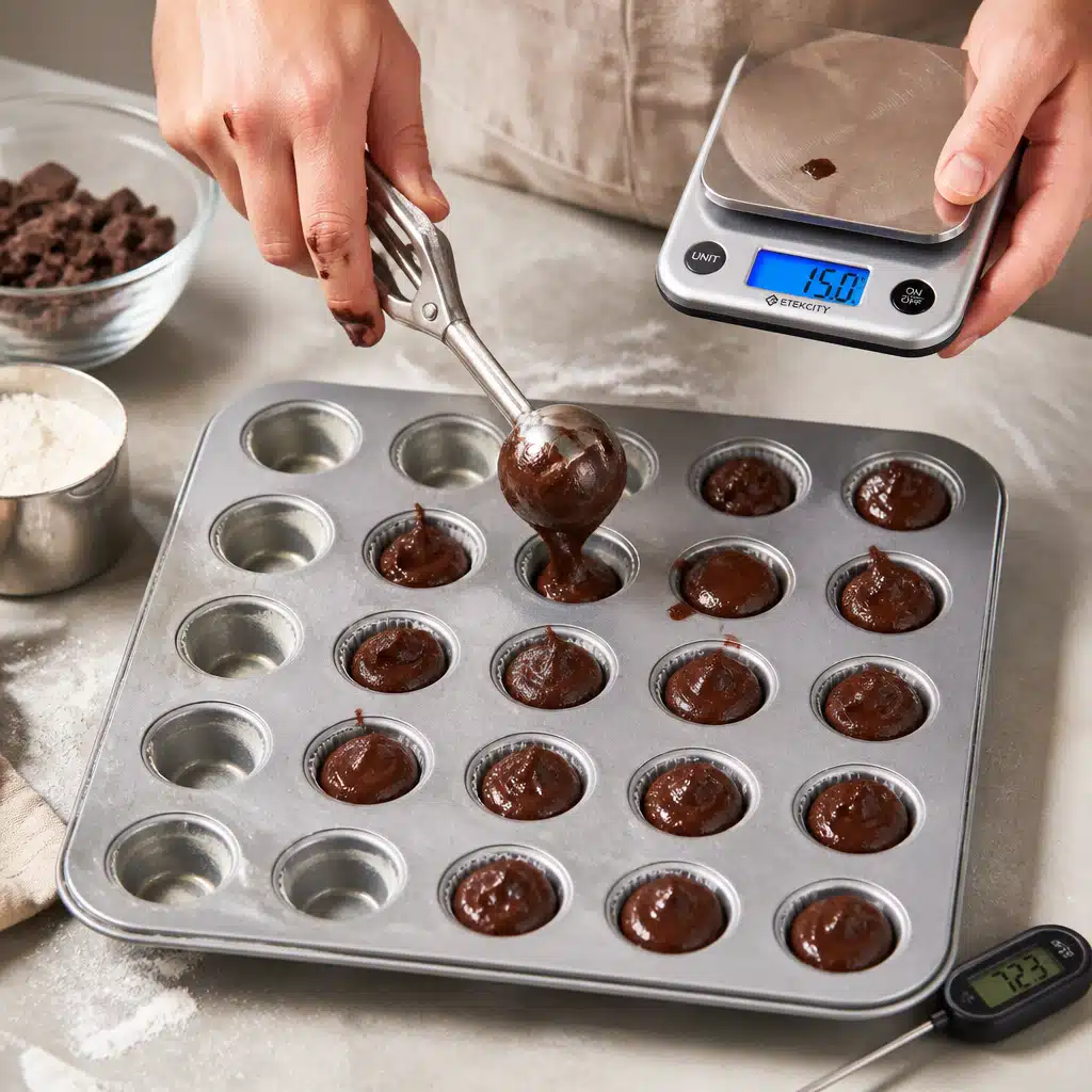 Halloween Brownie Bites: Easy 20-Minute Recipe That Kids Love 4 Halloween Brownie Bites - cooking process