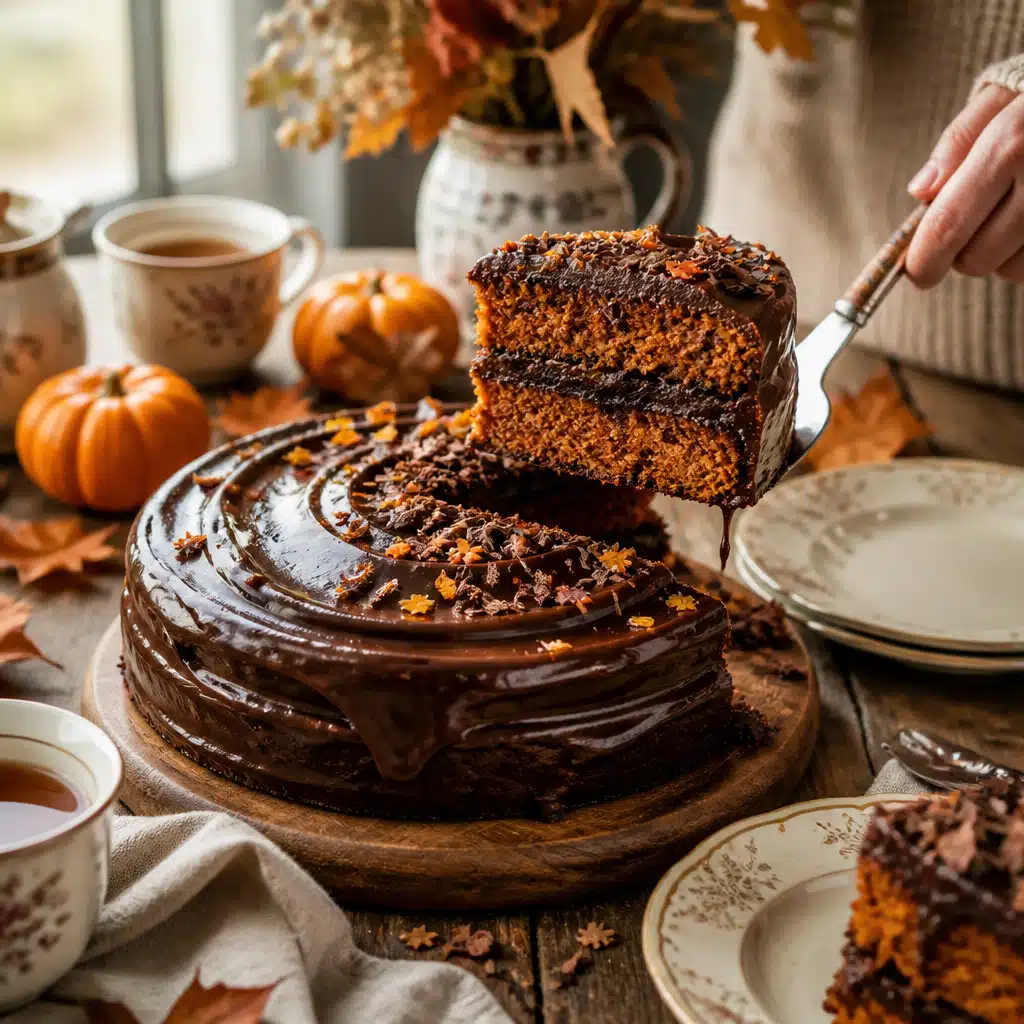 Pumpkin Chocolate Cake
