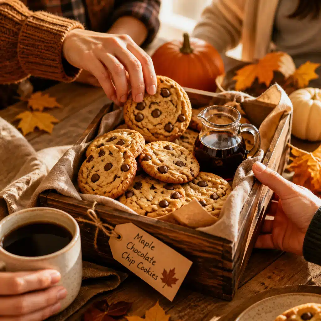 Maple Chocolate Chip Cookies