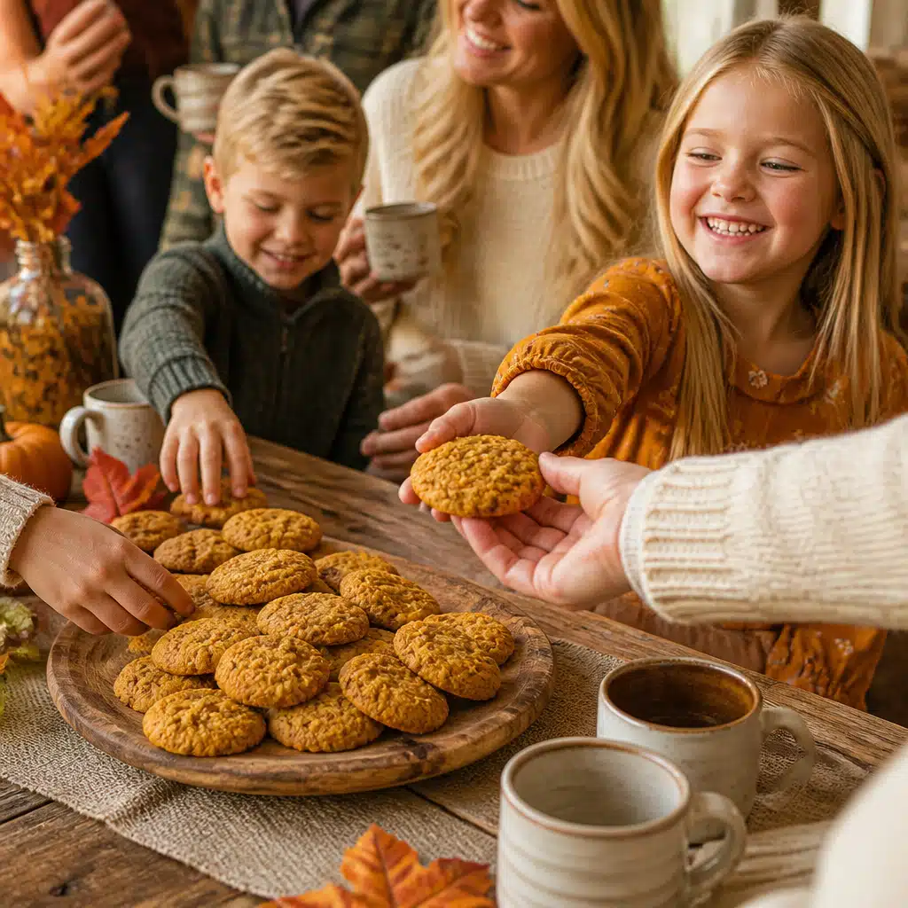 3-Ingredient Pumpkin Cookies: Delicious 30-Minute Recipe For Busy Weeknights 5 3-Ingredient Pumpkin Cookies - serving suggestion